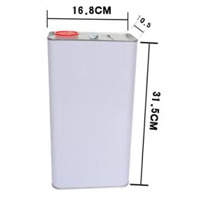 PMS Metal Jerry Tin Can For Motor Oil Brake Cleaner Engine Fluid Paint