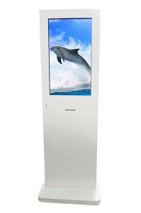 China 58mm Thermal Printer Queue Management Kiosk With 27/ 32 Inch Windows Os Touch Screen on sale