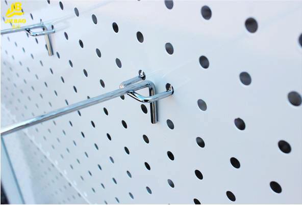 Cheap Steel Single Peg Board Hooks , Electroplating Heavy Duty Metal Pegboard Hooks for sale