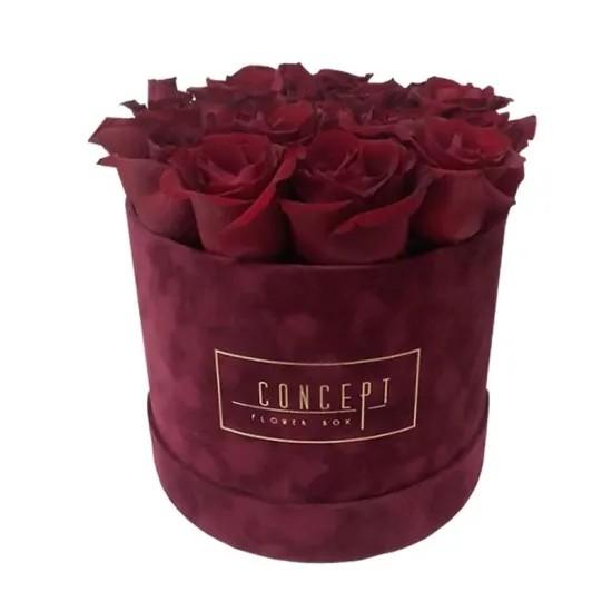 Cheap Round Suede C1S Artpaper Custom Printed Packaging Boxes Gift Boxes With Logo for sale