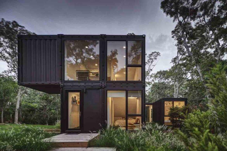 40ft 20ft Expandable Container Home , Expanding Container House Prefabricated