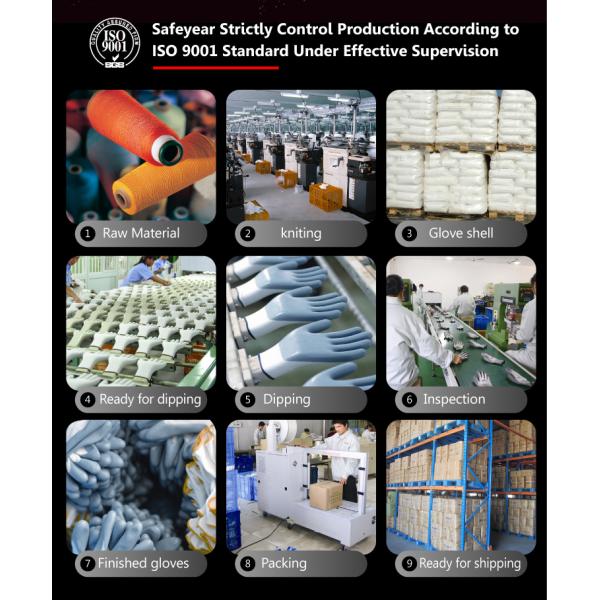 Flome Resistant SAFEYEAR Heat Resistant Welding Gloves For Civil Work EN420