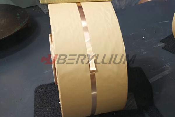 QBe2.0 C17200 Beryllium Copper Alloy Strips 0.05mm To 0.8mm For Elastic Element