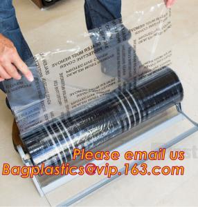 China Top Quality self-adhesive pe protective film, PE Protective Film For Carpet, Heatable Durable In Use Cling PE Protective on sale
