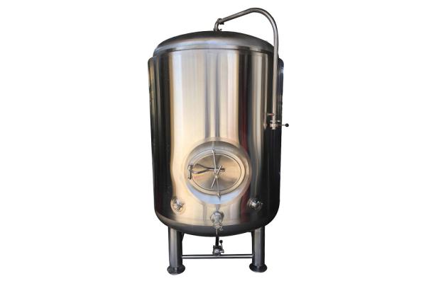 Cheap Stainless Steel 20BBL Home Brew Tanks Cooling Double Jacket / Mirror Polished Surface for sale