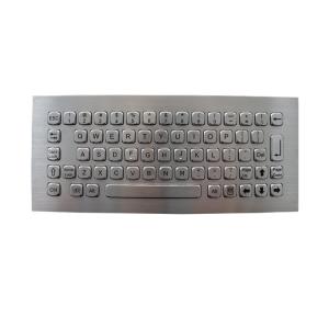 Industrial Panel Mounted Keyboard Rugged IK08 Vandal Resistant PS2 USB Interface