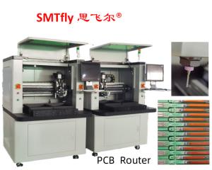 Best 0.1mm Cutting Precision PCB Router Machine with Left Hand 0.8-2.5mm Routing Bits wholesale