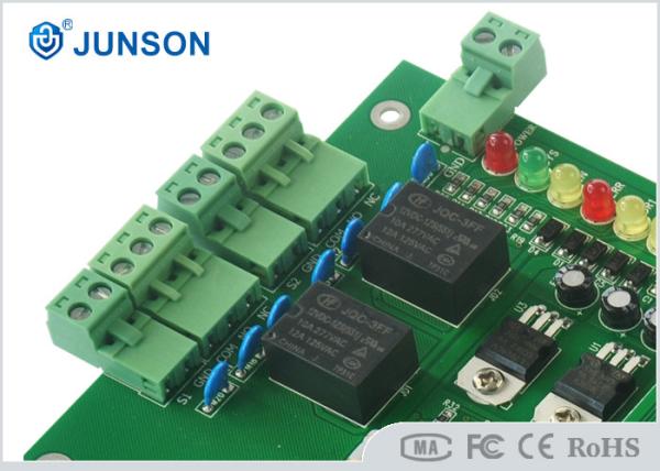 Cheap Double Door TCP/IP 32 bit  Network Access Control Board for 4 Readers for sale