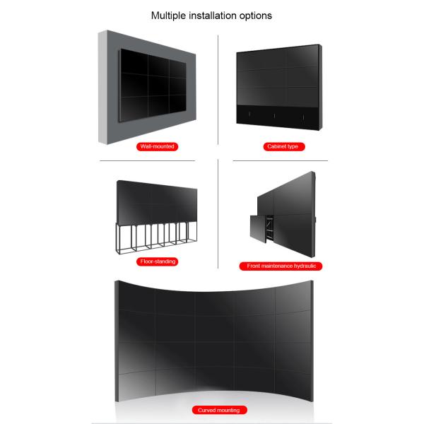 Exhibition 46 Inch 6x3 Multi LCD Advertising Screen 4k Resolution