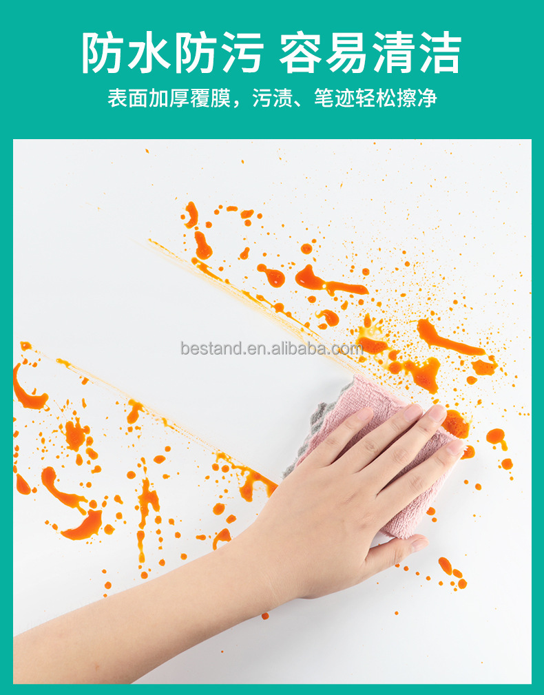 Transparent Electrostatic Protective Film for Wall Drawing Board Easy to Clean 61cm *2m Roll Size