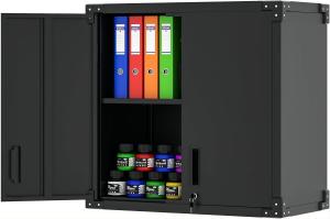 Best 80x30x70CM compact black color functional storage cabinet office furniture cabinet used in office warehouse wholesale