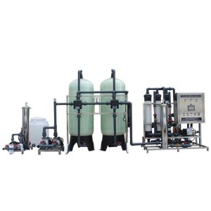 China 5000 Liter FRP Ultrafiltration Membrane System , Water Desalination Equipment on sale