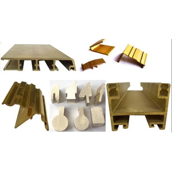 Extruded brass profile for door hinges