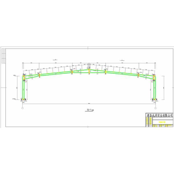 Rust Proof Industrial Chicken Houses , Anti Earthquake Steel Structure System