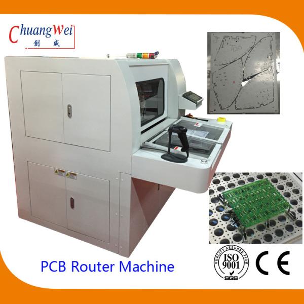 Cheap Double Station PCB Router Machine with Auto Routing Bit Checker for sale
