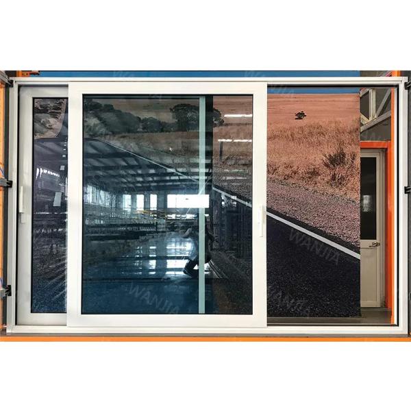 Cheap Custom Residential Interior PVC Soundproof Glass Sliding Door for sale