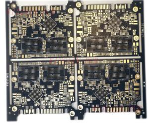 Immersion Gold SSD Circuit Board PCB 4 Layer FR4 TG150  For Solid State Disk