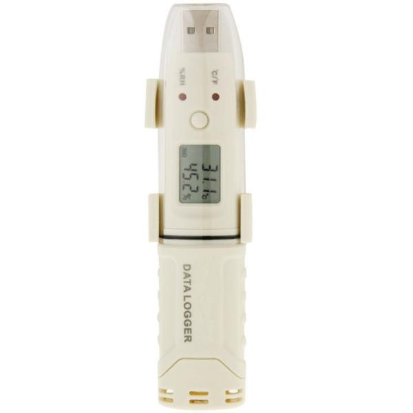 Cheap LCD Humidity Temperature Data Logger USB Digital Temperature Humidity Recorder -30~+80 Celsius Tem Auto Recorde for sale