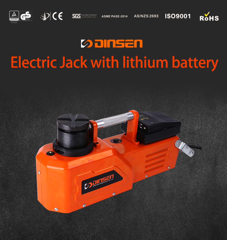 High Quality Standard Mini OEM Wholesale 10 ton electric hydraulic jacks for SUV Emergency Repair Tools Set