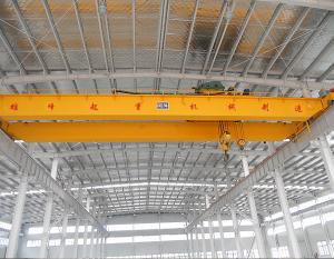 China Double Girder Electric Overhead Crane 10 Ton Smooth Operation Long Service Life on sale