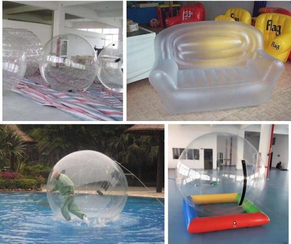 Cheap Pvc Film Inflatables Balls, Water Toy Packing Film Pvc TapeMm Thick Plastic Rolls for sale