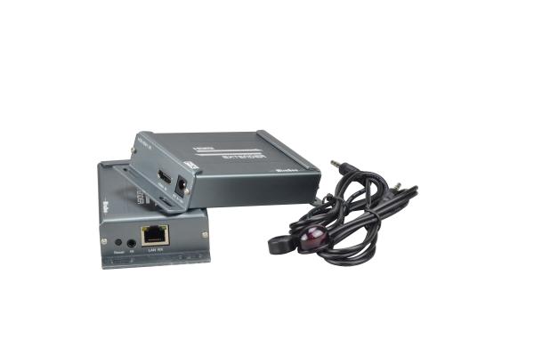 Cheap HSV891IR hdbaset hdmi extender with audio extractor and IR reverse control for sale