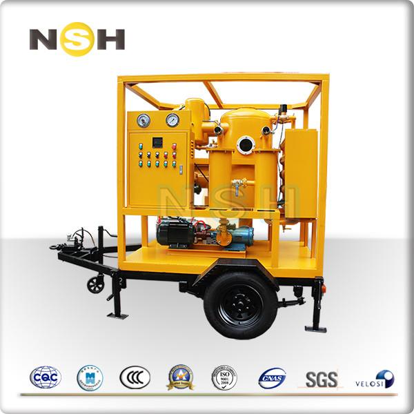 Cheap Double - Stage Transformer Oil Purification Machine For Dehydration , Degassing for sale