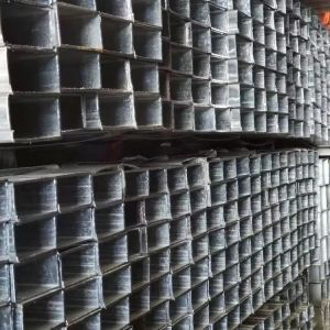 Carbon Steel Galvanized Rectangular Non Oiled Hollow Steel Tubing 12m