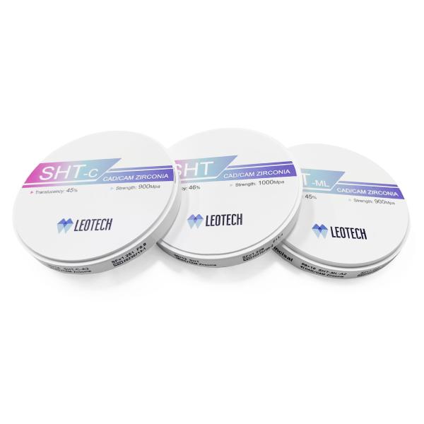 Cheap Multi Color Multilayer Zirconia Block Personalized Tooth Whitening Restoration Zircon Multilayer for sale