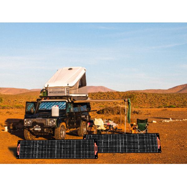 200W High Efficiency Water Resistant Foldable Solar Panel for Emergency Power Needs