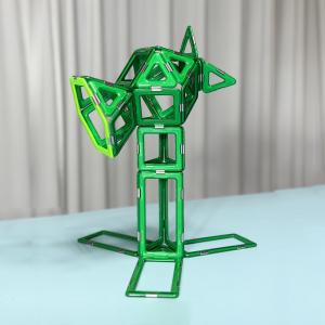 Best Children Educational Magnetic Plastic Building Blocks Pea Shooter Shapes Custom wholesale