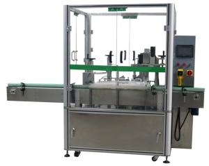 China Nail Enamal Automatic Bottle Capping Machine , Automatic Liquid Packing Machine on sale