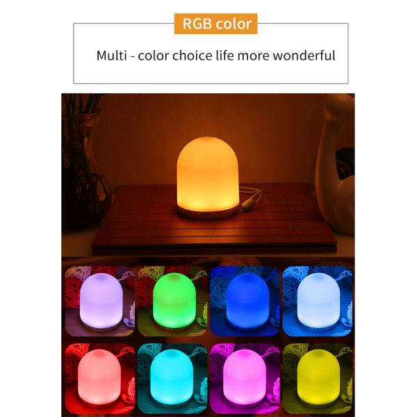 DC5V 1A 1.2W Remote Control Baby Night Light / Wireless Side Table Lamp