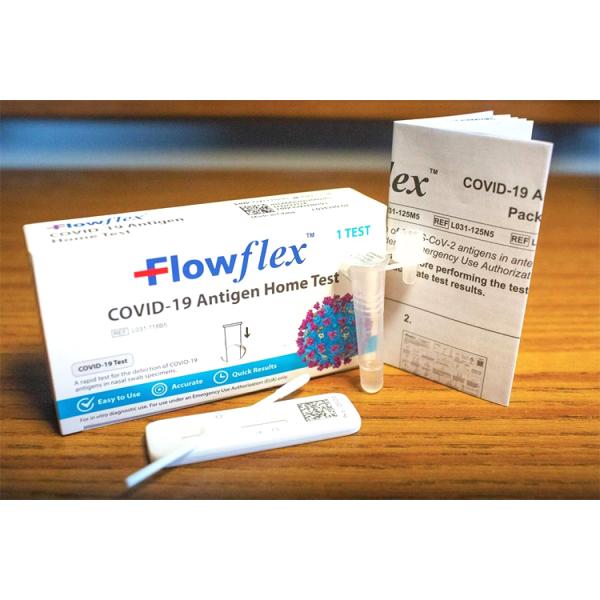 Rapid Antigen Diagnostic PCR Antigen Rapid Test Kit iHealth Flowflex EU Certification