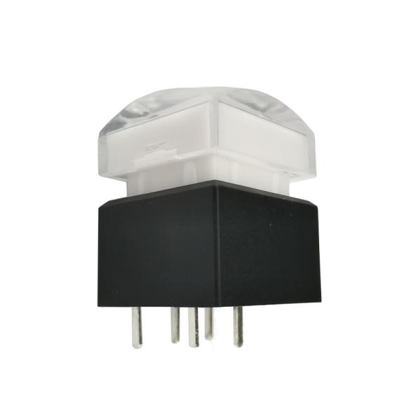 Cheap Square Push Button RGB Illuminated LED Switch 15x15 for sale