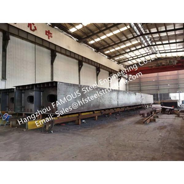 Steel Girder Rolled Beam Bridge Structure Welded Hot Dipped Galvanized I Beam