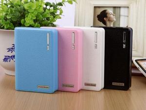 Best 2014 most creative design purse shape power bank 12000mah with LED torch at lowest price wholesale
