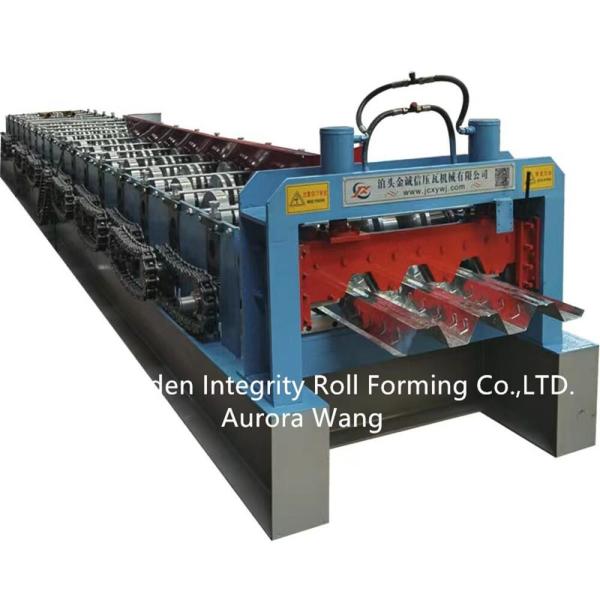 Cheap JCX Floor Decking Roll Forming Machine PLC Detla Control  System for sale