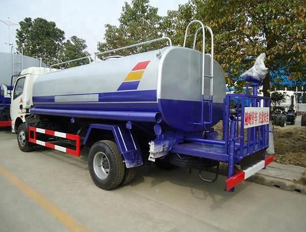 Cheap 7m3 Spraying Water Cart 7000L Water Tank Truck for sale