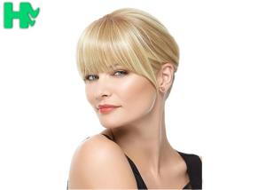 Best Lady Short Synthetic Hair Wigs Blonde + Bun Chignon Costume wholesale