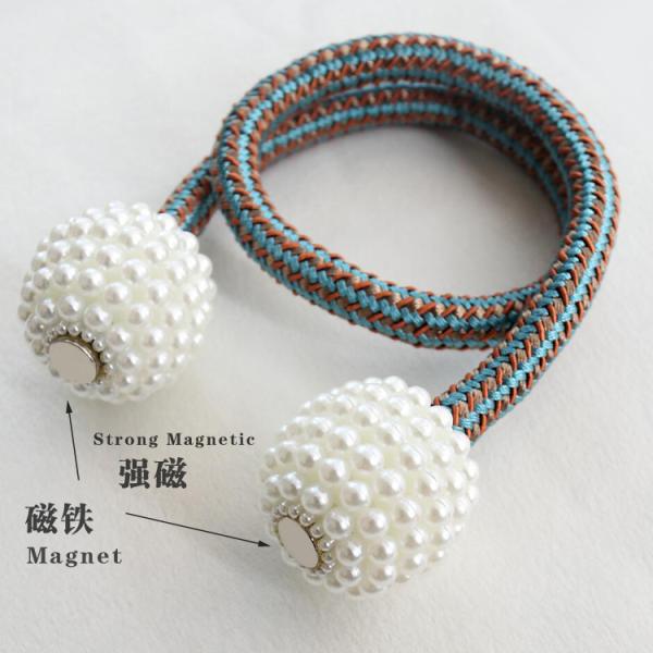 Delicate custom creative magnet curtain tieback