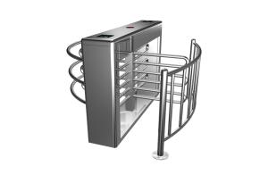 Best Bi-directional OEM Customized Half Height Turnstile / Turn Style Gate With Led Indicator Light wholesale