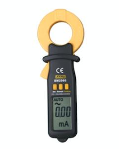 200mA Clamp Digital Multimeter , Earth Leakage Current Clamp Meter