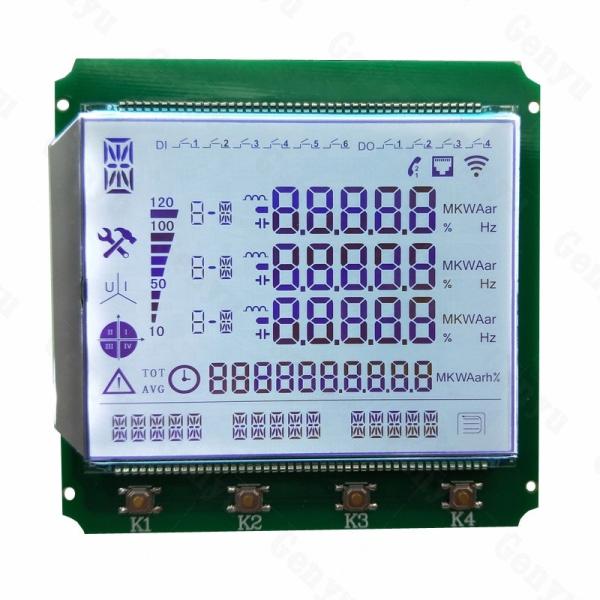 Cheap OEM STN FSTN VA LCD Panel , 7 Segment Lcd Display For Energy for sale