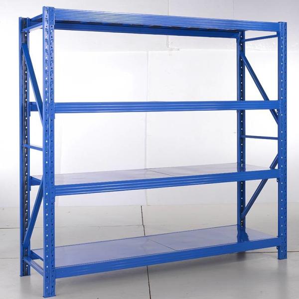 0.1T Light Duty Shelving Warehouse Q235B White Long Span Shelving
