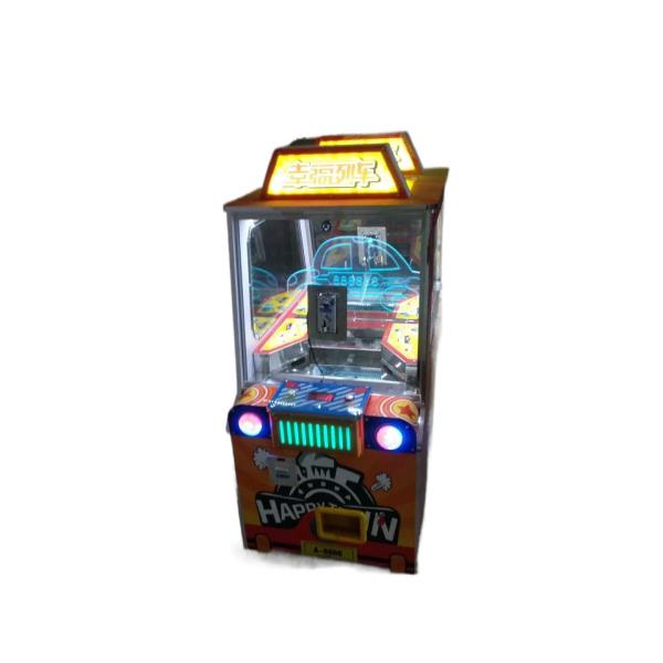 6 Players Coin Pusher Game Machine , Golden Ford Game Arcade Penny Pusher