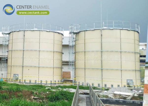 Cheap Fusion Bonded Epoxy Coating Tanks Two Coating Internal And External 3,450N/cm for sale