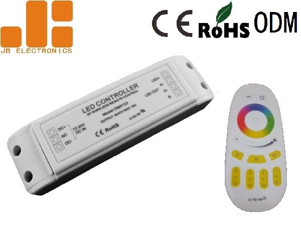 Cheap 2.4GHz RGB RF Wireless LED Controller With Constant Voltage PWM Signal for sale