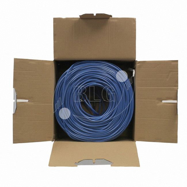 1000FT Unshield Ethernet LAN Cable Cat5e CU CCA 4 Pairs Ethernet Networking Cable, Indoor Type