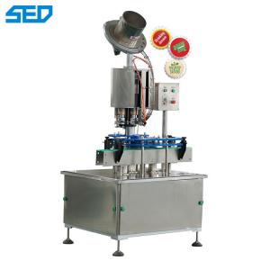 China Weight 600kg Automatic Crown Corking Pharmaceutical Machinery Equipment For Crown Cap Acrylic Cabinet on sale